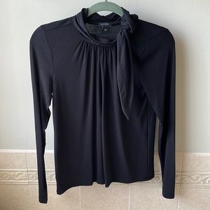 Ann Taylor, size small, mock neck blouse